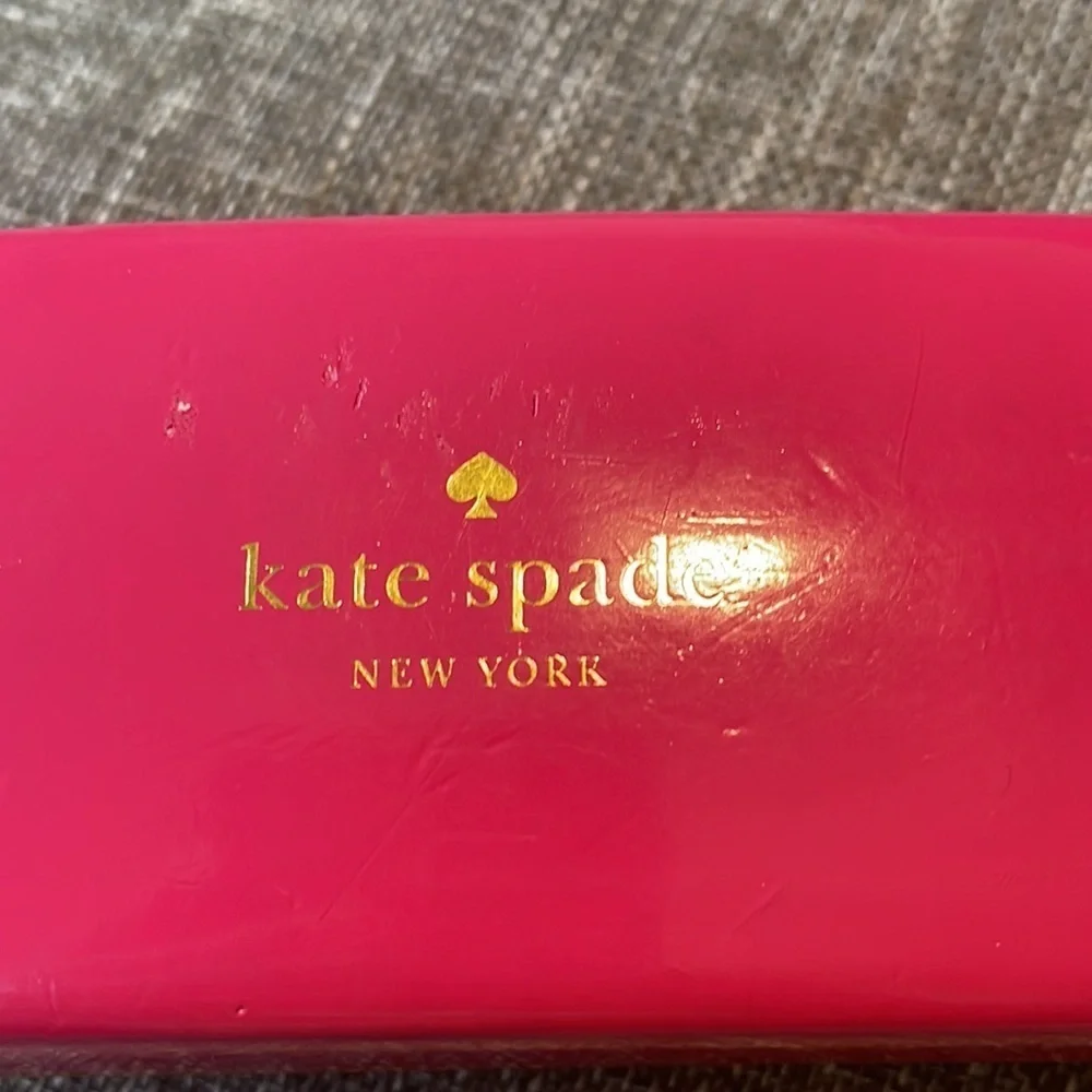 Kate Spade New York Sunglasses Case, Pink/Orange